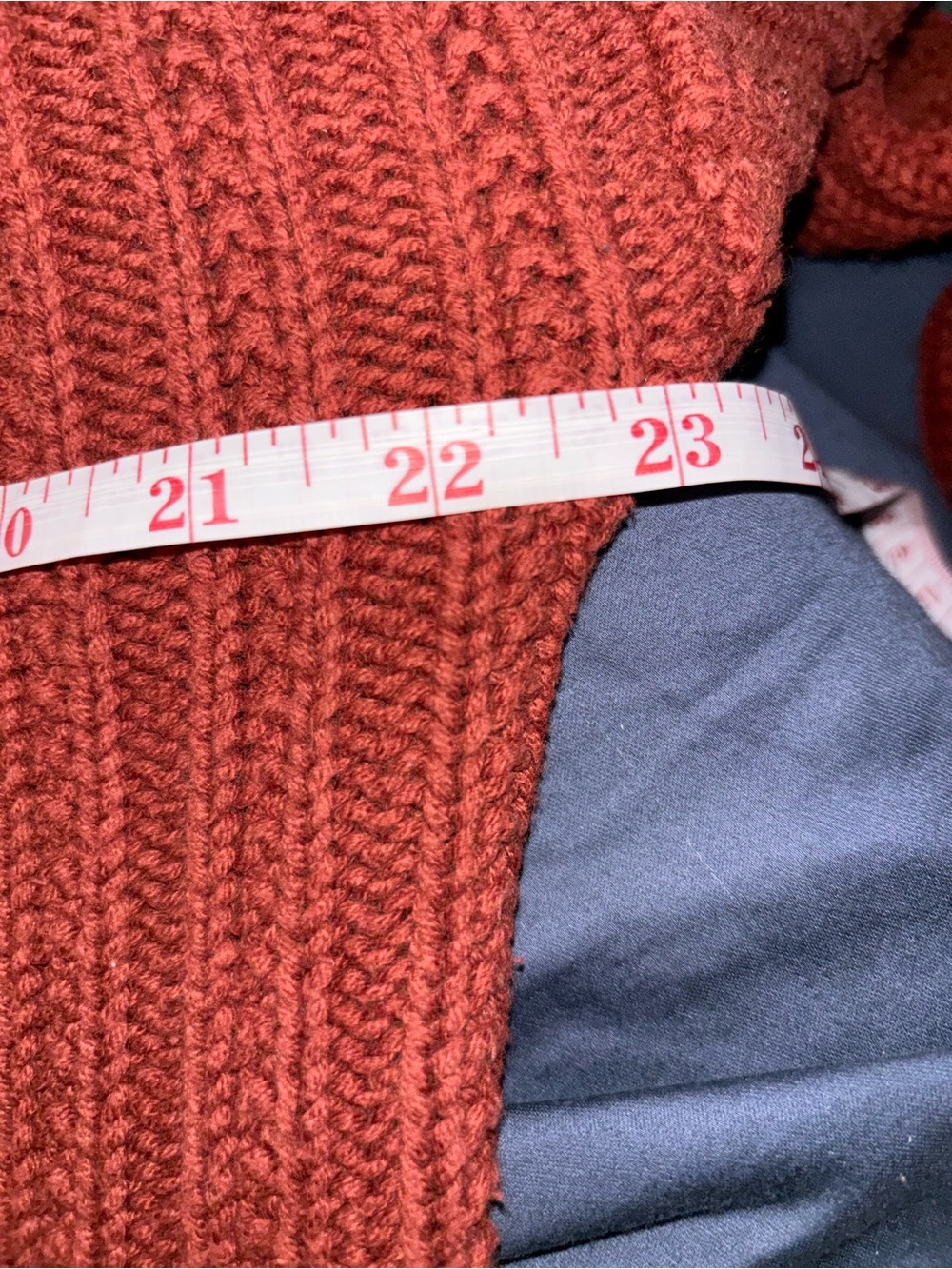 Universal Thread Women’s Rust Ribbed Knit Sweater Target - Picture 6 of 8